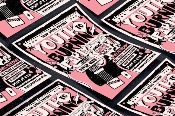 Punk Madness Font preview 4
