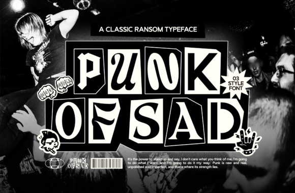 Punk of Sad Font