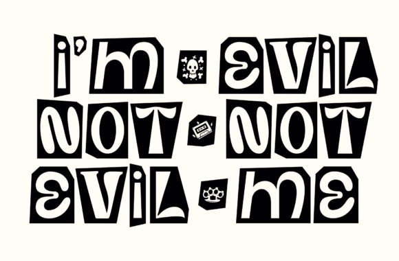 Punk of Sad Font preview 4