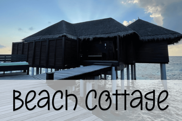 Pure Beach Font preview 2