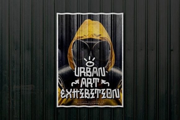Punk Rotten Font preview 4