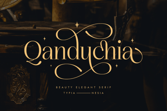 Qanduchia Font Qanduchia Font