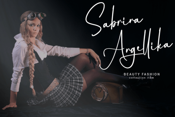 Calligraphy Font preview 6