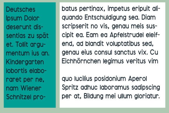 Quadrillion Font preview 3