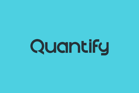Quantify Font preview 3