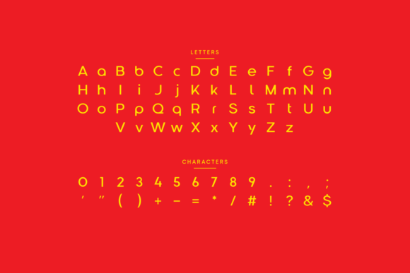 Quaroy Font preview 3