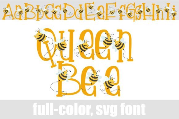 Queen Bee Font preview 2