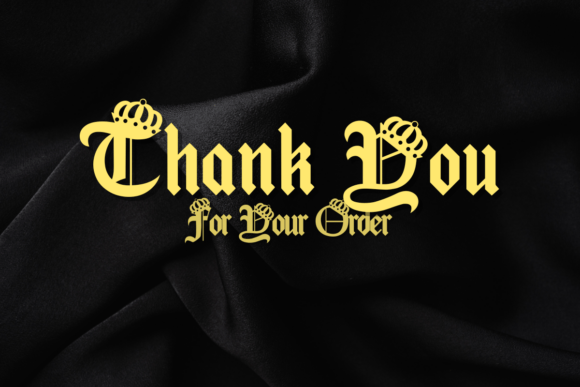 Queen Old English Font preview 3