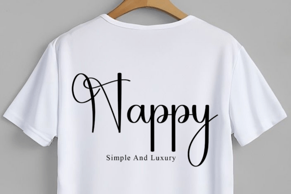 Calligraphy Handmade Font preview 3