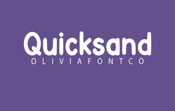 Quicksand Font preview 2