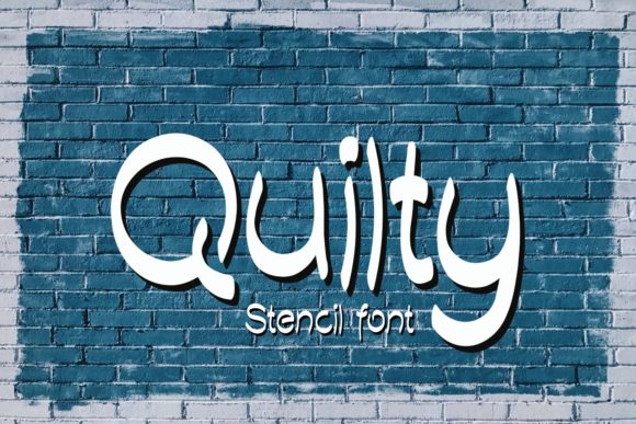 Quilty Font preview 2