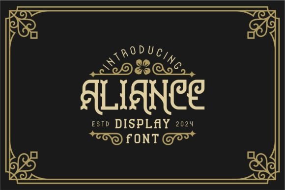 Aliance Font Aliance Font