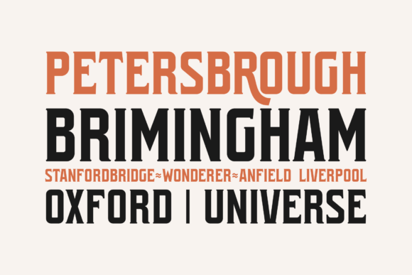 Quinor Font preview 3