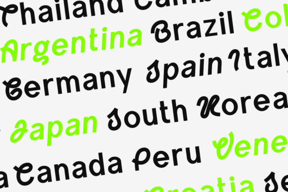 Quirkfy Font preview 2