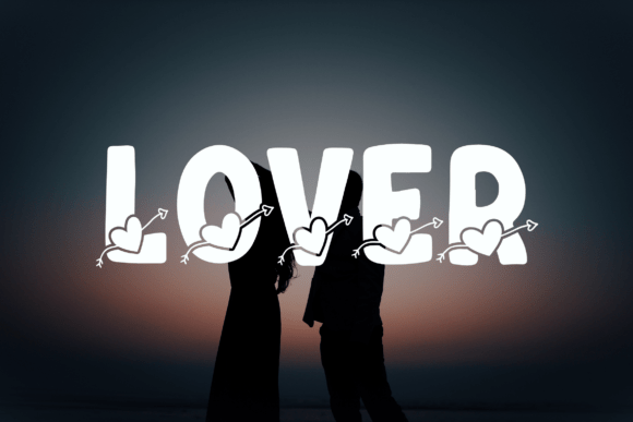 Quirky Cupid Font preview 2