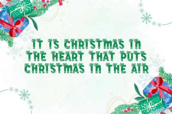 Quirky Jingle Font preview 2