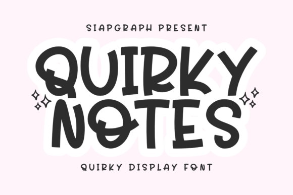 Quirky Notes Font