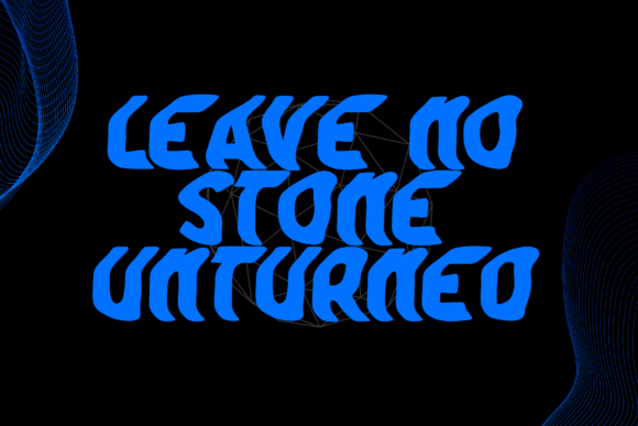 Quirky Wave Font preview 2