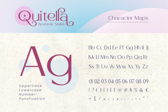 Quitella Font preview 2