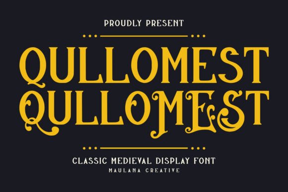 Qullomest Font