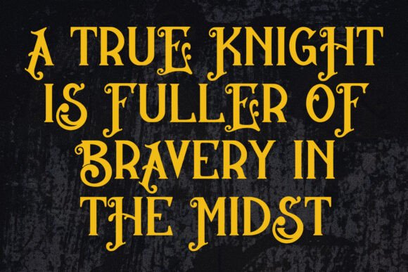 Qullomest Font preview 4