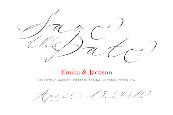 Quntas Script Font preview 4