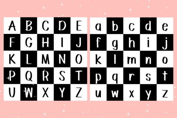 Back to School Font preview 5