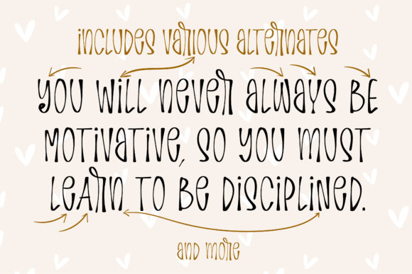 Camaraderie Font preview 2