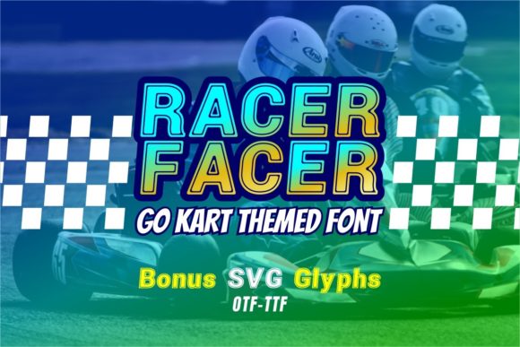 Racer Facer Font preview 2