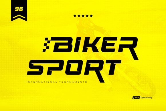 Race Sport Font preview 2