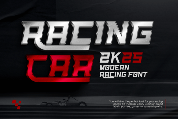 Racing Car Font