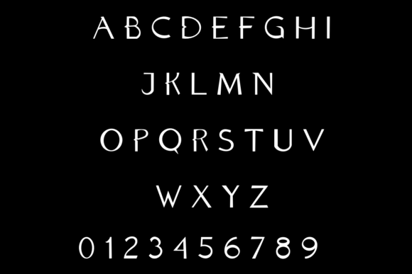 Radiant Font preview 3