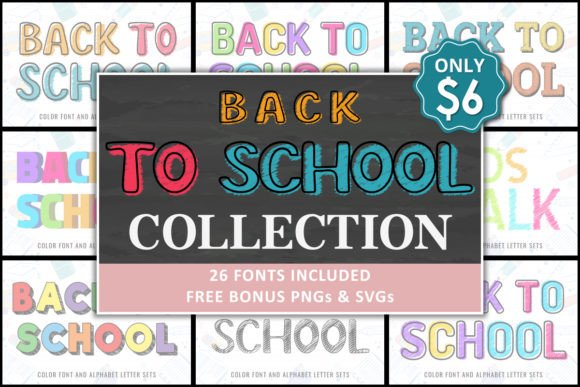 Back to School Collection Font