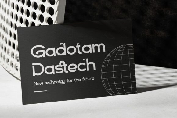 Radibta Font preview 3