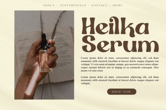 Ragile Font preview 4