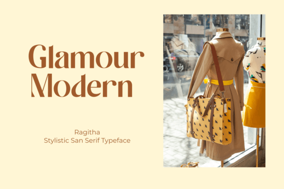 Ragitha Font preview 3