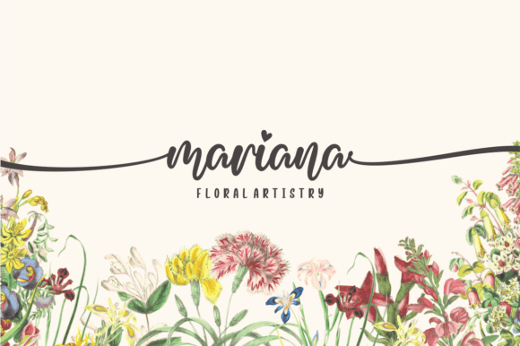 Rainbow After Rain Font preview 3
