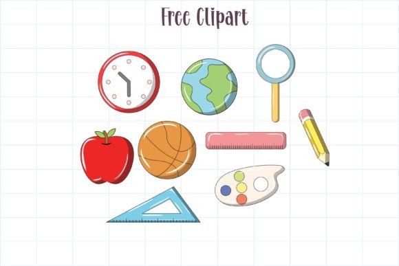 Back to School Set Font preview 2