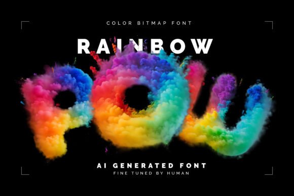Rainbow Pow Font