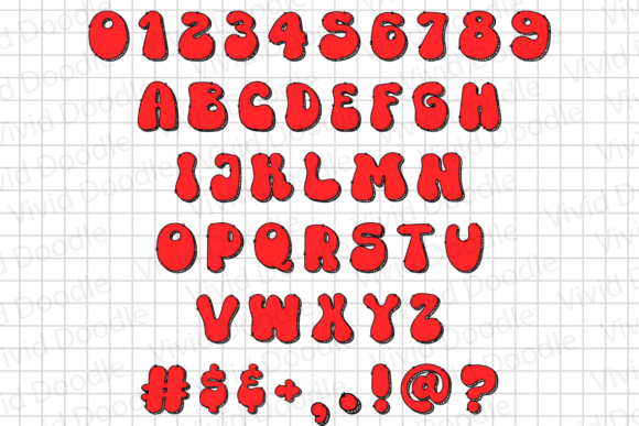Rainbow School Neon Font preview 3
