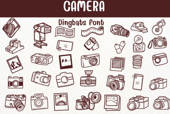 Camera Font