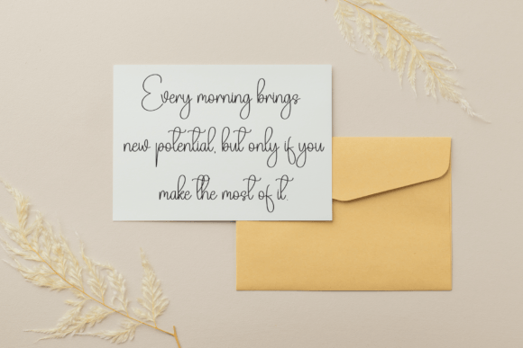 Rainyday Font preview 4
