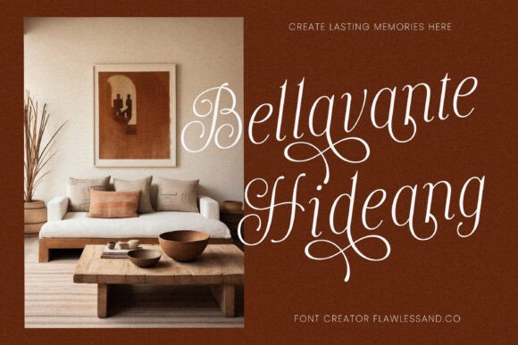Ralinea Font preview 4
