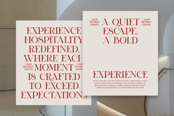 Ramea Font preview 4