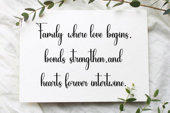 Randy Signature Font preview 2