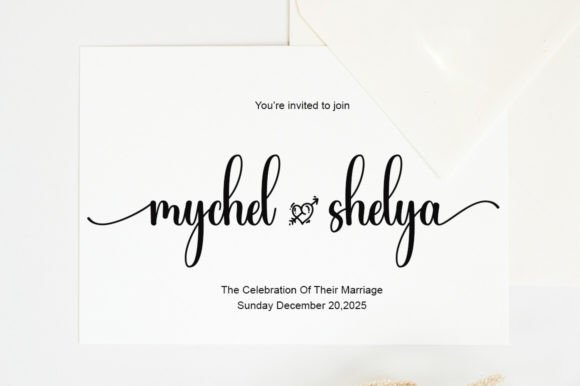 Randy Signature Font preview 3