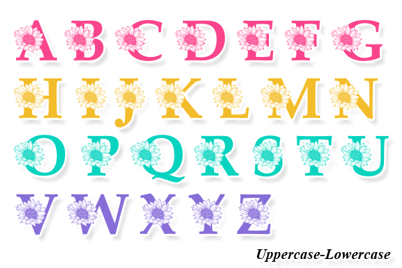 Cameron Monogram Font preview 2
