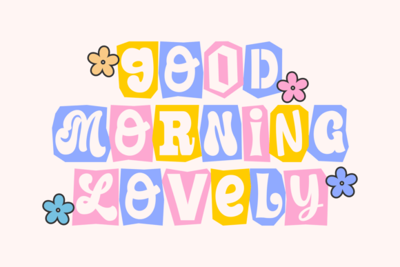 Ransom Alphabet Font preview 2
