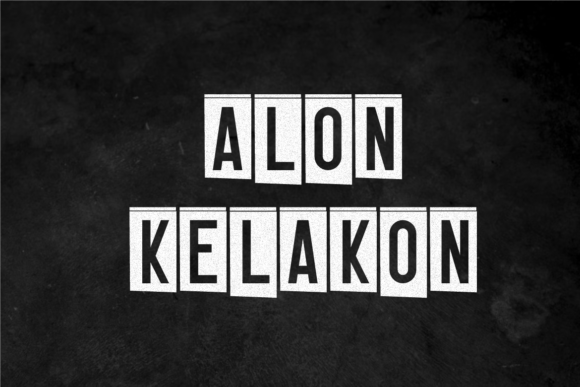 Ransom Cutsome Font preview 2
