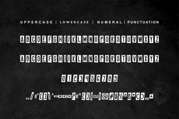 Ransom Cutsome Font preview 3